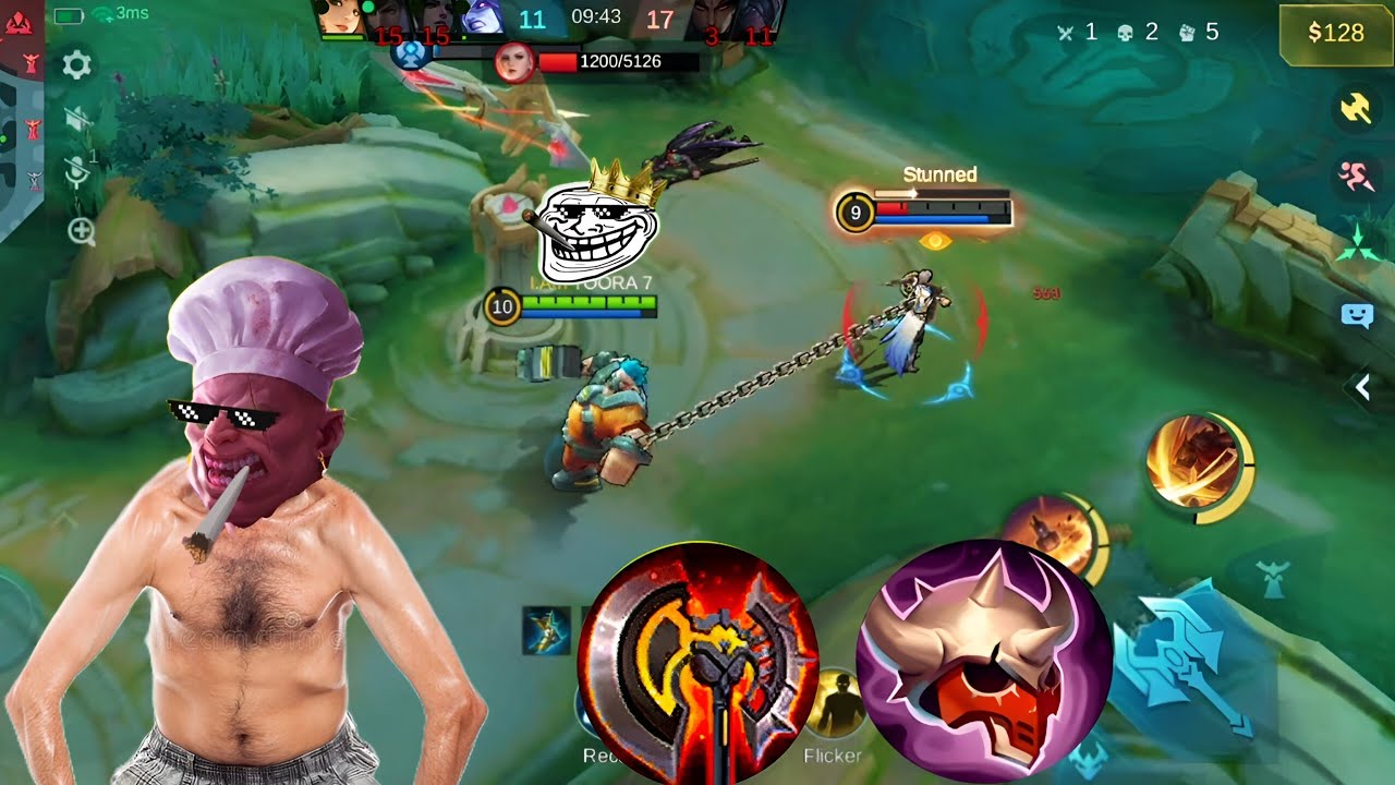 💥 Franco Troll Hook Moments 😂 | Funny MLBB Gameplay | Epic Fails &  Hooks 🎣🔥