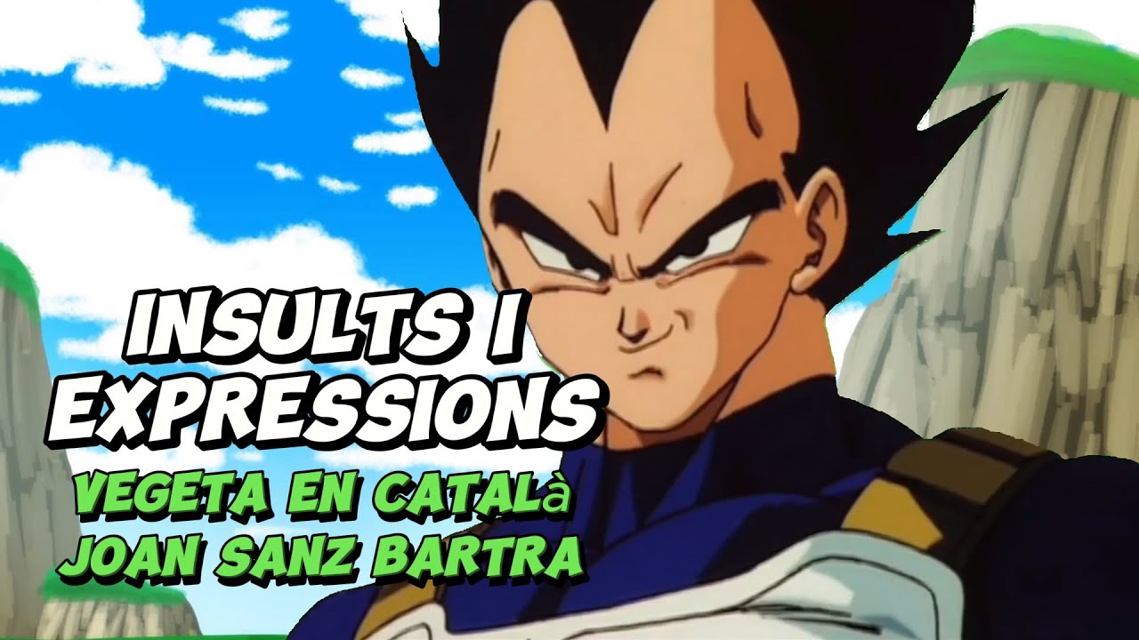 🔊#CATAL&Agrave; ►🐲 Els 15 MILLORS Insults i expressions d'en VEGETA [Joan Sanz a 