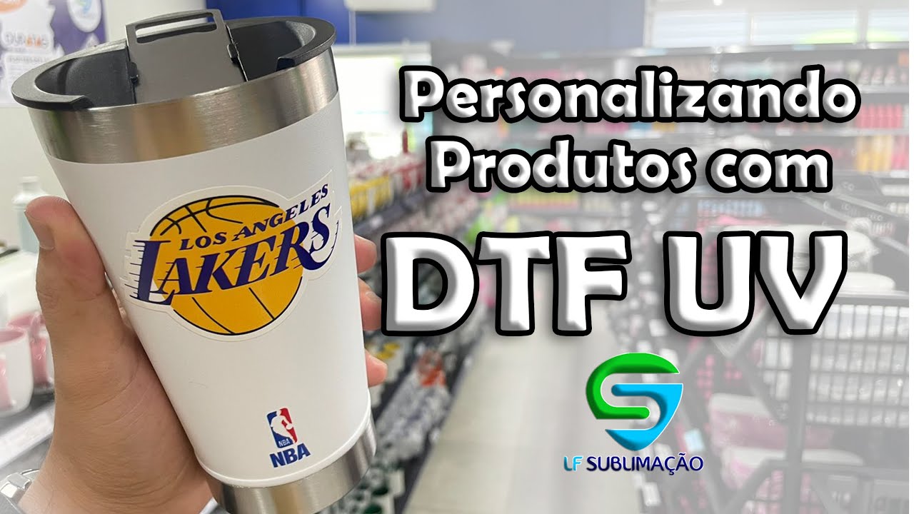 Personalizando produtos com DTF UV