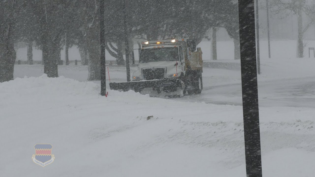 Offutt AFB Snow removal 2024