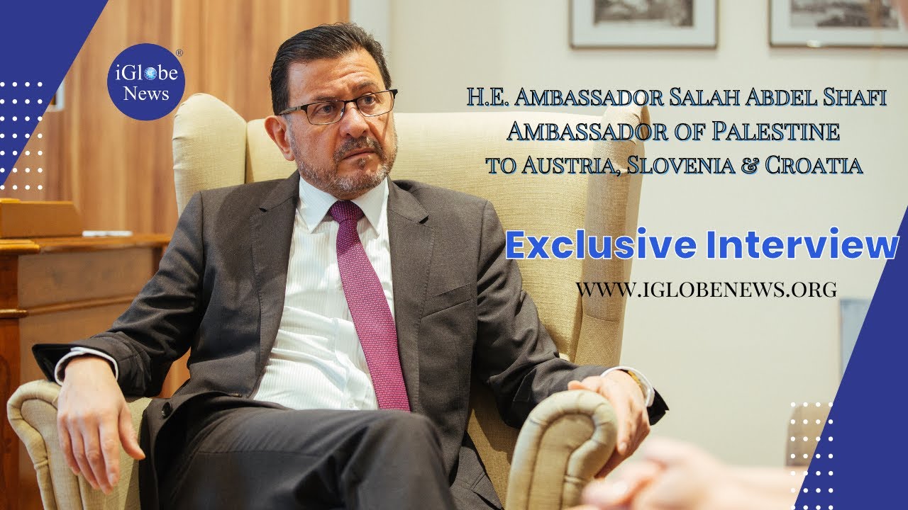 H.E. Ambassador Salah Abdel Shafi, Ambassador of Palestine to Austria, Slovenia and Croatia