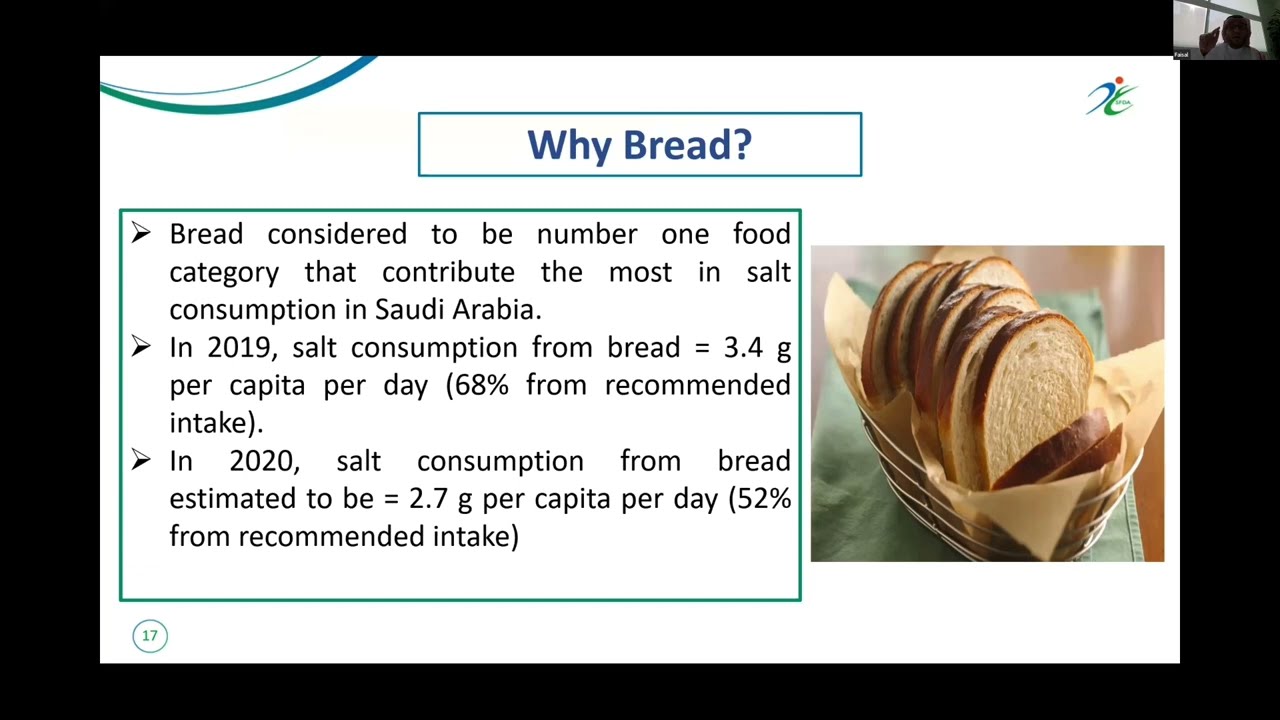Why is the Saudi FDA targeting bread to combat HTN?