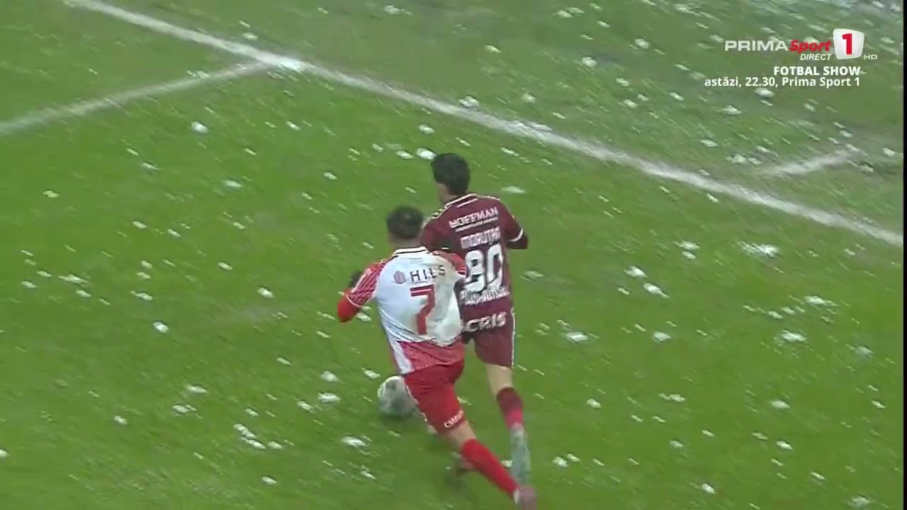 GOOOL Rapid. Giuleştenii deschid scorul în derby-ul cu Dinamo
