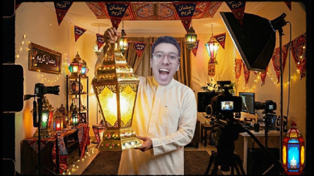 علقت زينه رمضان في منزلنا🌙(مش هتصدقوا الشكل النهائي)🔥😱!!