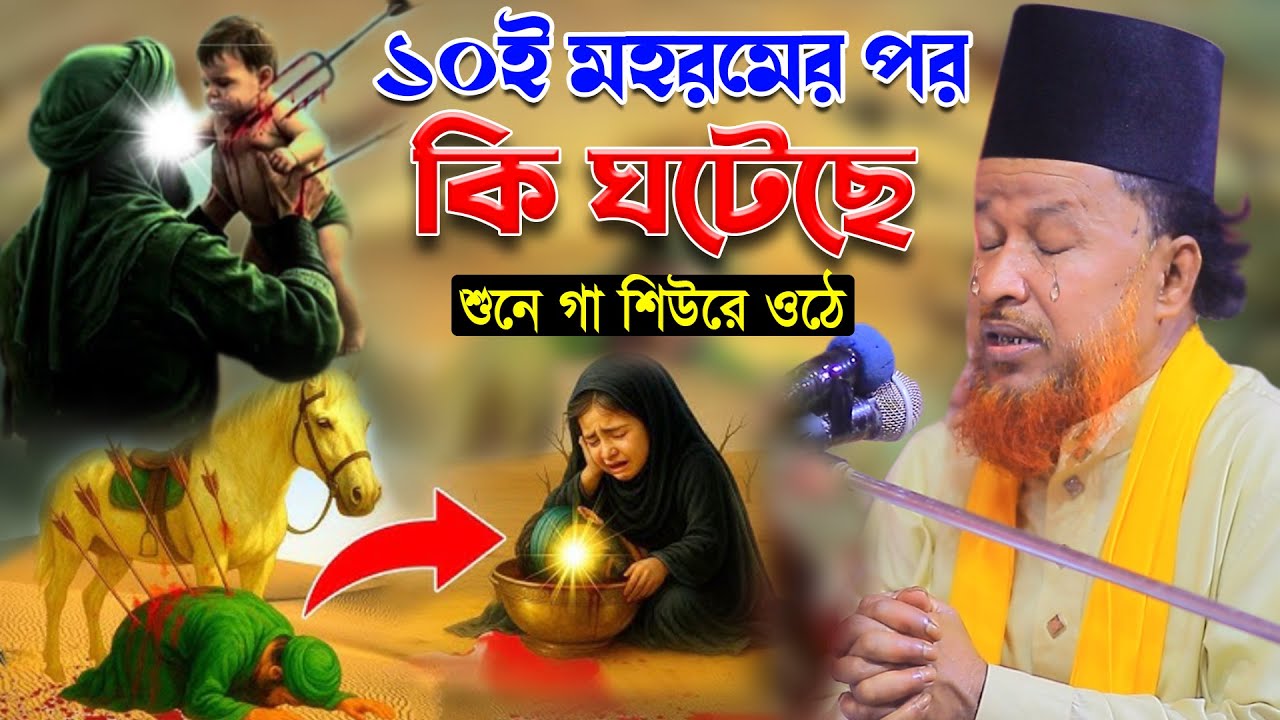 ১০ই মহরমের পর কি ঘটেছে। কারবালার ওয়াজ। আব্দুর রহমান রেজভী ওয়াজ। Abdur Rohman Razvi |  Karbala Waz