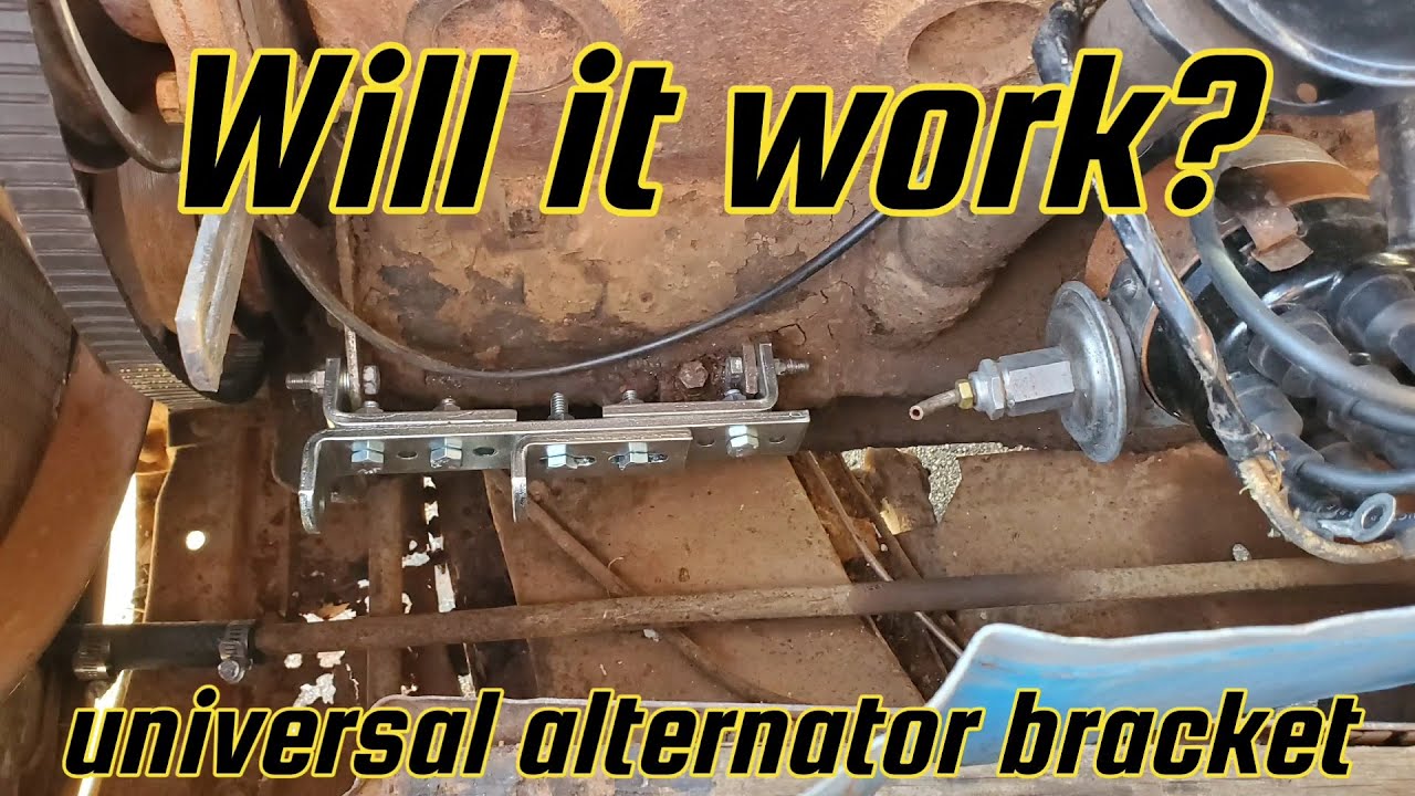 DIY 6 to 12 Volt Conversion Part 2: Universal Alternator Mounting Bracket