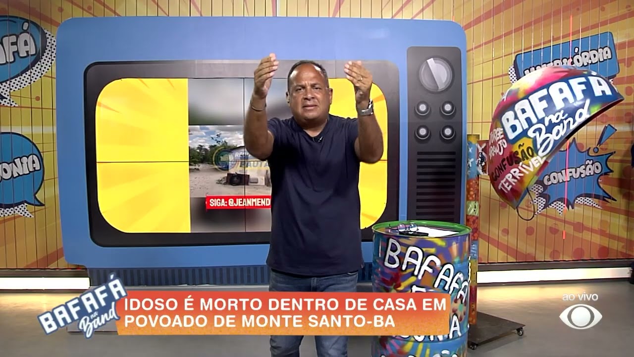 EX-VEREADOR DE MONTE SANTO É MORTO A TIROS DENTRO DE CASA | BAFAFÁ NA BAND