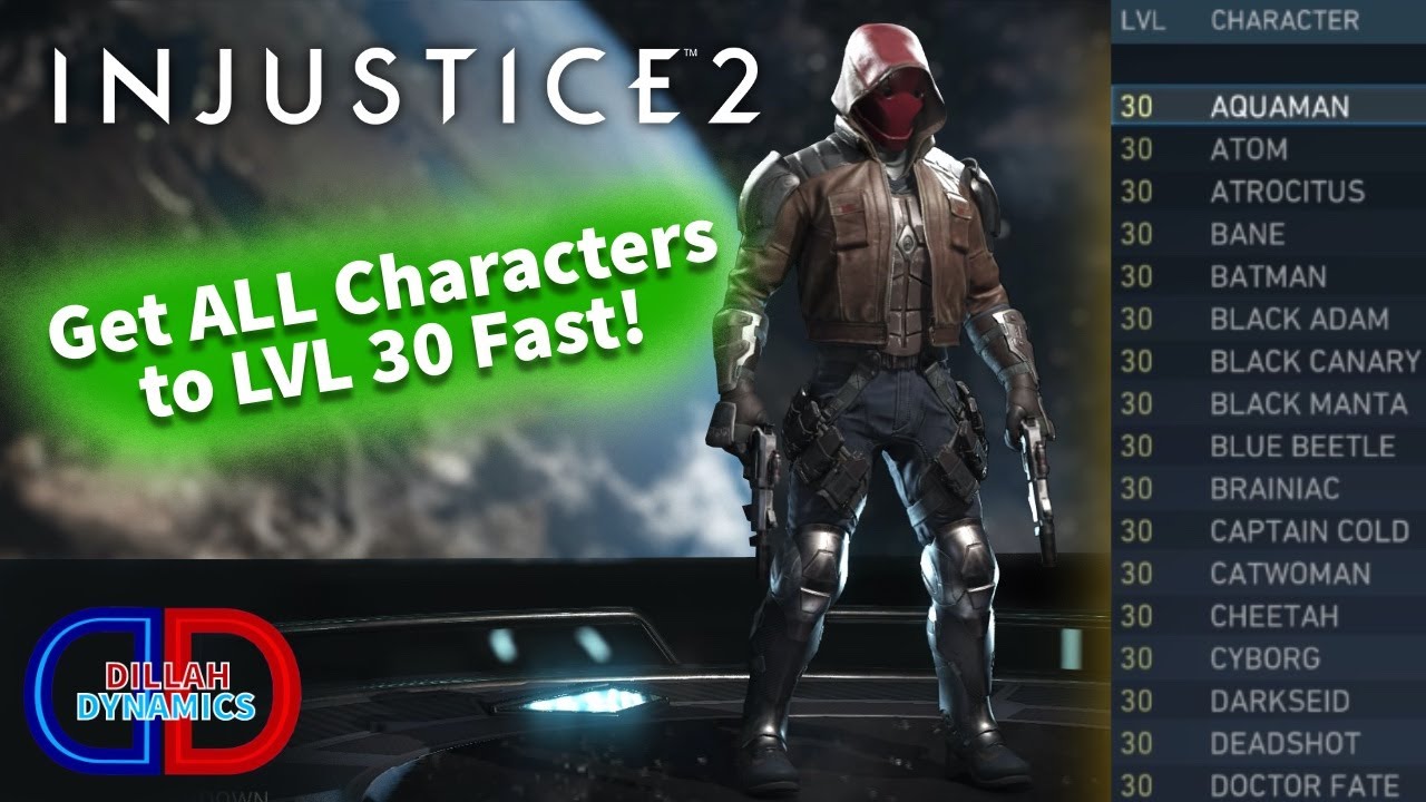 САМЫЙ БЫСТРЫЙ способ достичь 30-го уровня в Injustice 2 (Простой гайд по повышению уровня 2020)