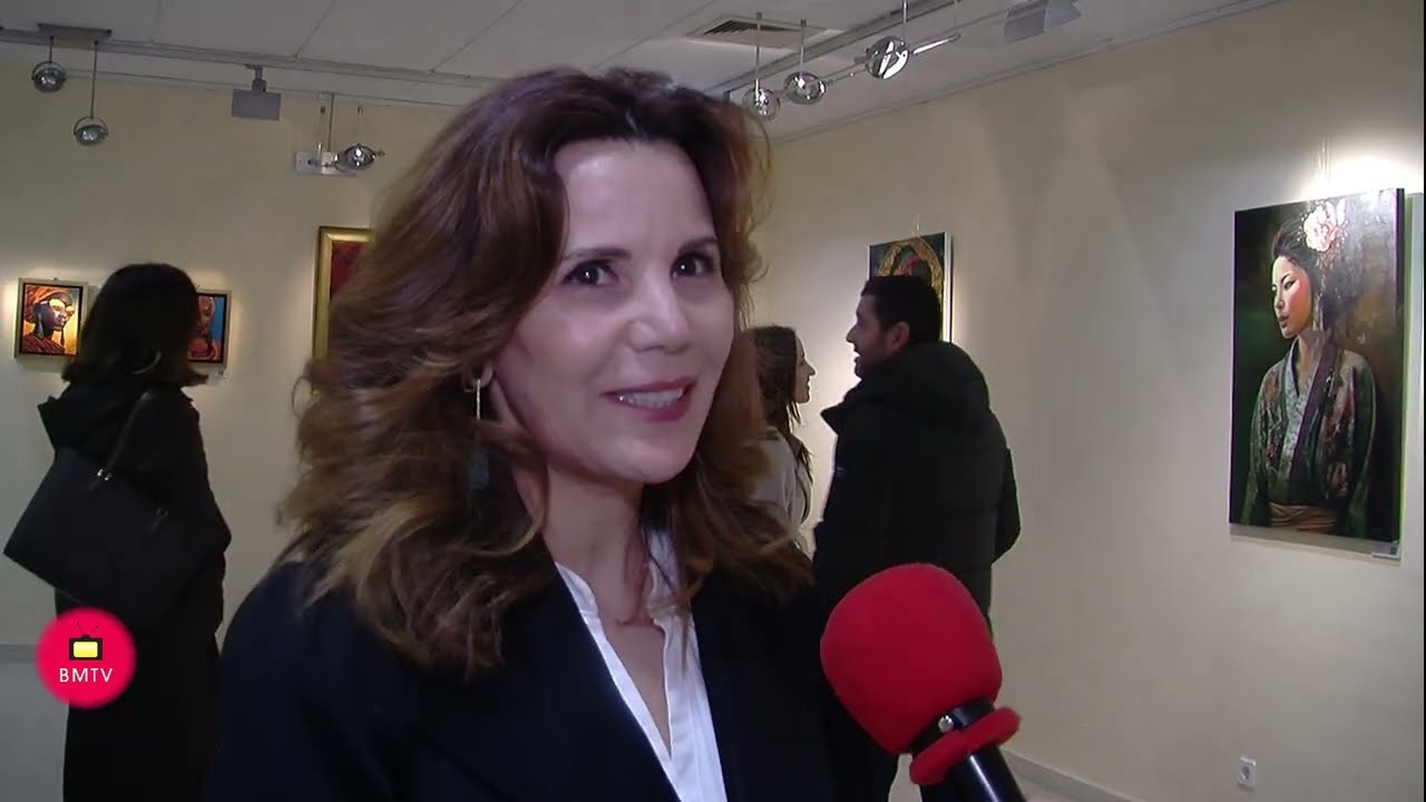 Exposición de pinturas Mujeres del Mundo de la Artista Raquel Ruiz  Centro Cultural Alfredo Kraus