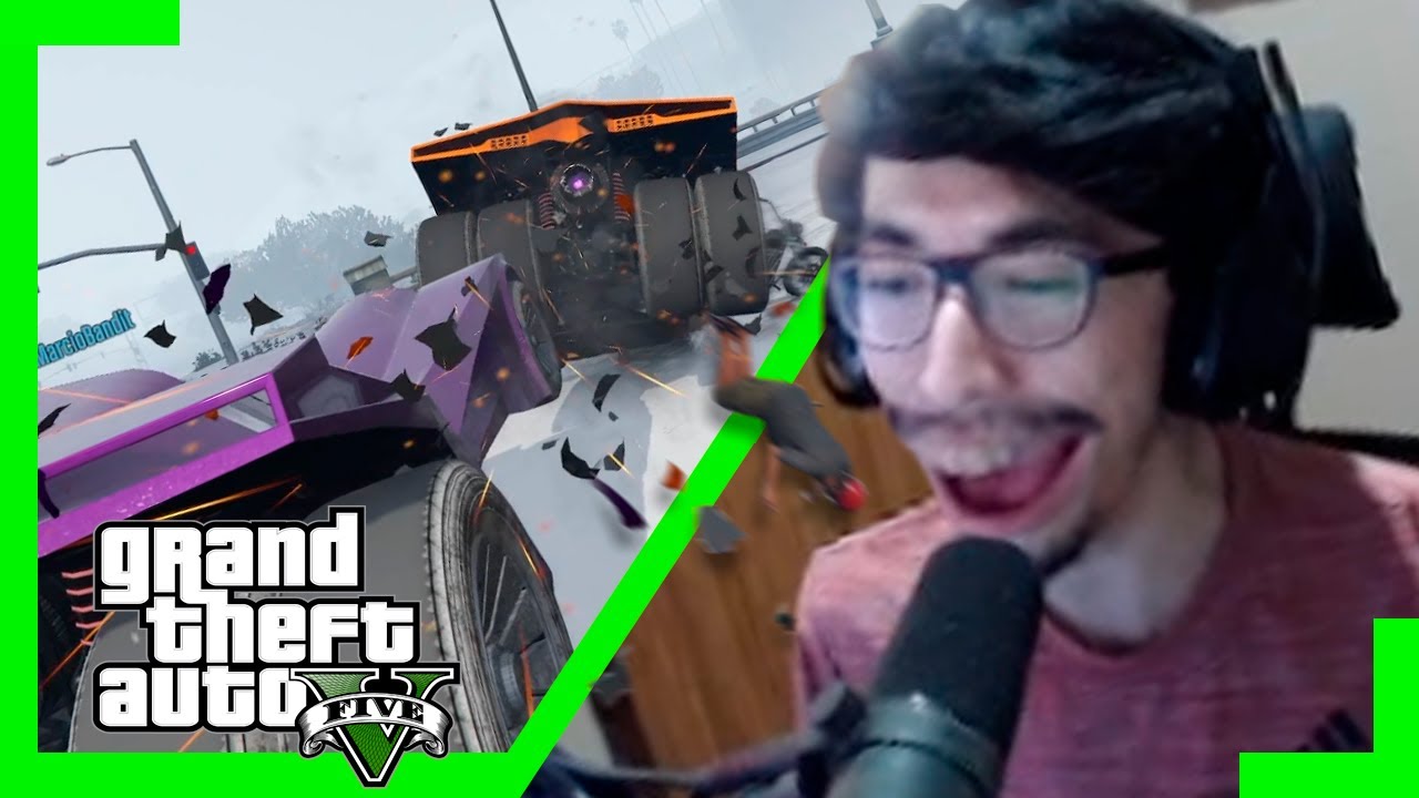 VELHO DOIDO vs. JAPA DOIDO!! - GTA V Corridas Malucas #244