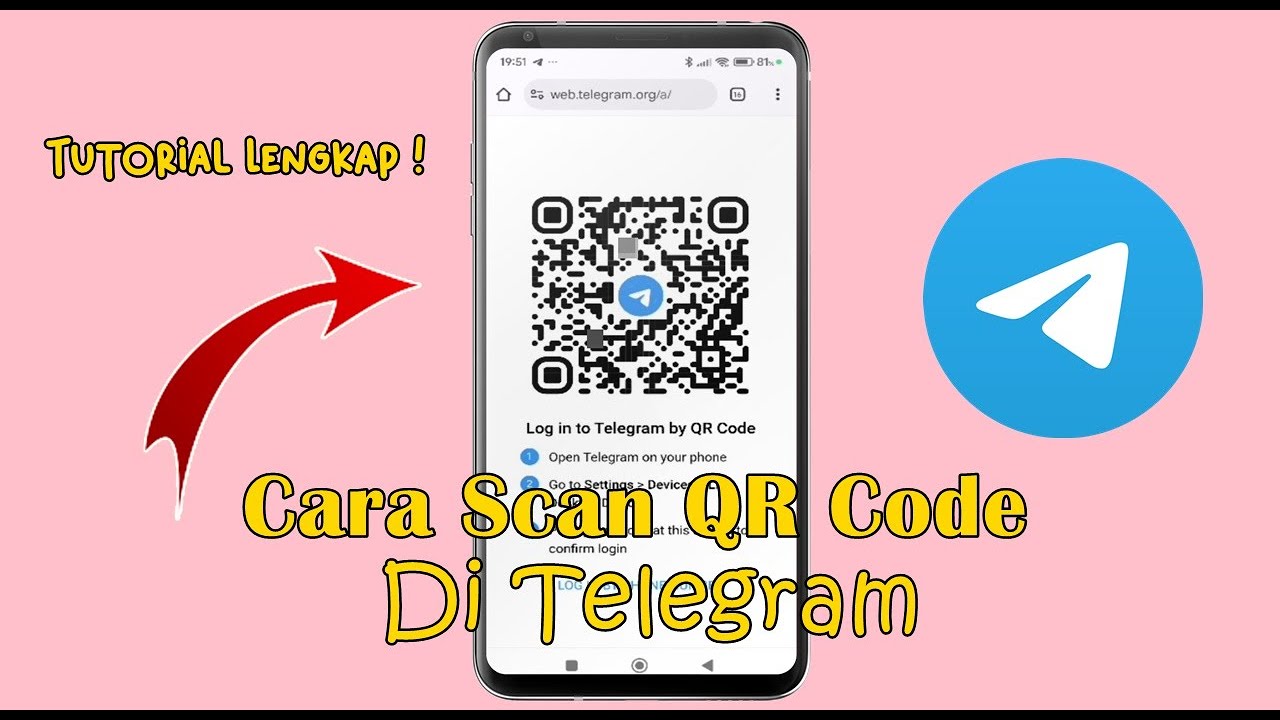 CARA SCAN KODE QR TELEGRAM