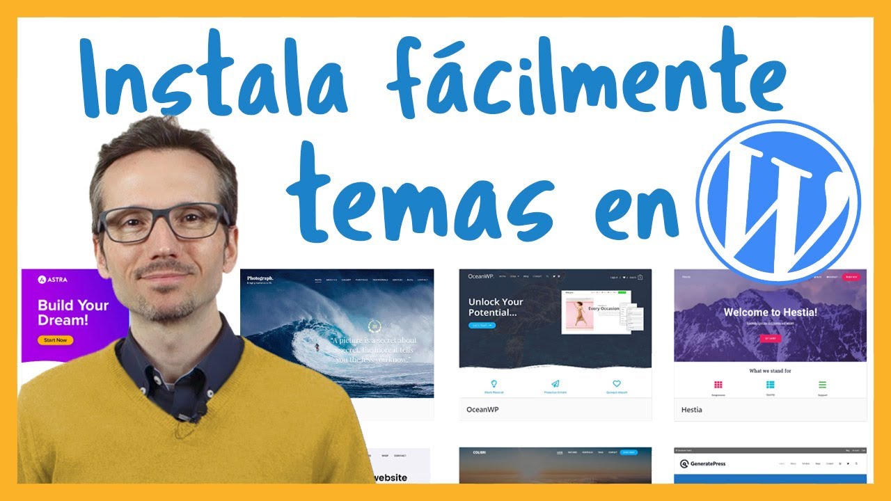 ⭐️Cómo INSTALAR un TEMA en WordPress, gratuito y premium.