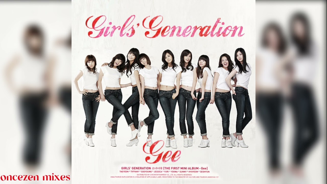 Girls' Generation - Gee (Inverted Acapella)