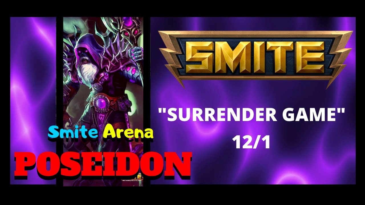 Smite Arena Poseidon - Sacred Sorcerer