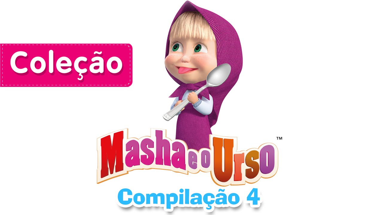 Masha e o Urso - Compilação 4. Desenho Animado - Compilação de 20 mins