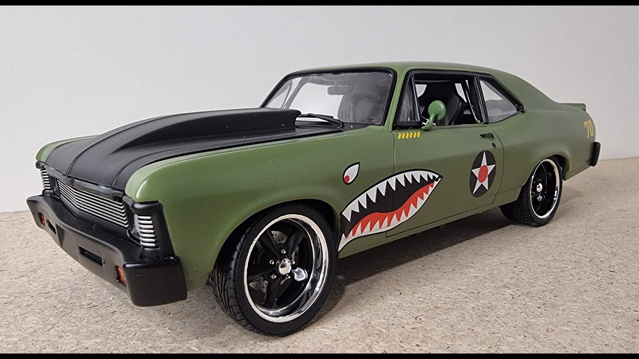 GMP 1970 CHEVROLET NOVA WARHAWK 1:18 SCALE DIECAST MODEL CAR LIMITED 1 OF 515 UNBOXING AND REVIEW