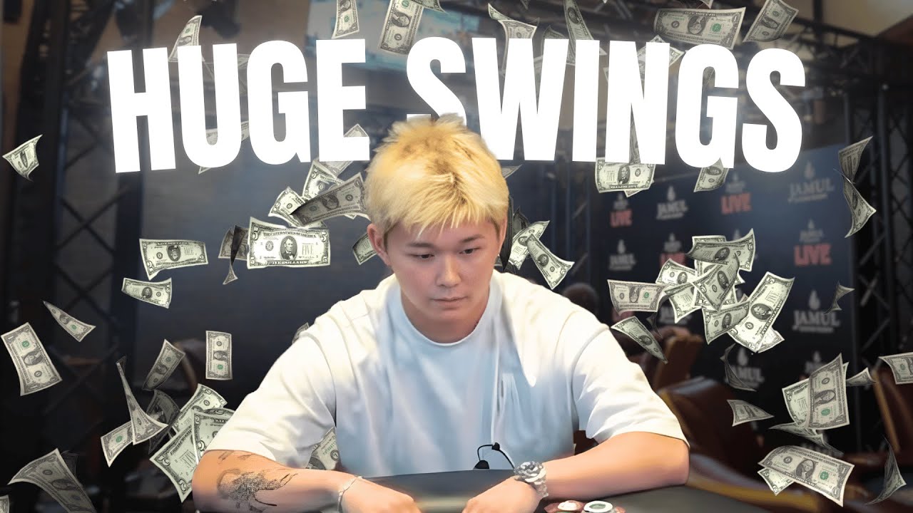 Insane $20,000 swings in a $10/20 game on a random wednesday