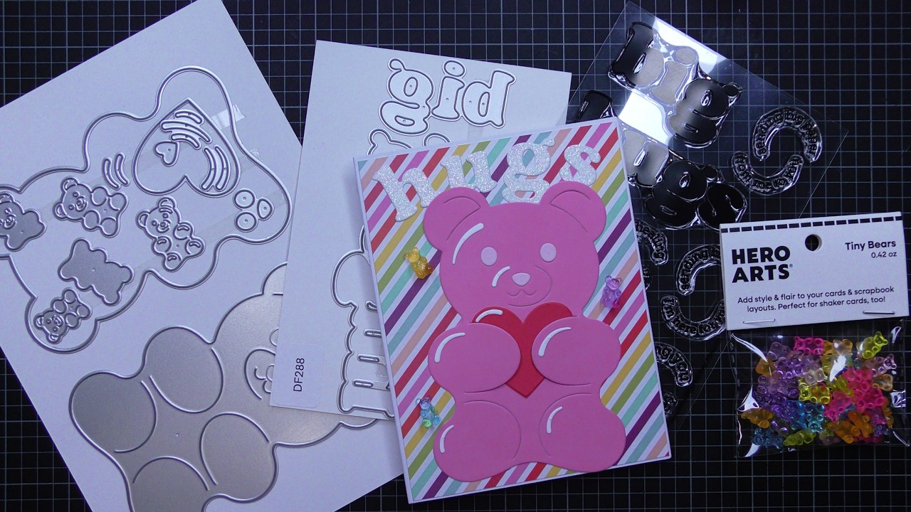 Новинки марта! Обзор коллекции Hero Arts Beary Sweet! Такая милая и очаровательная!
