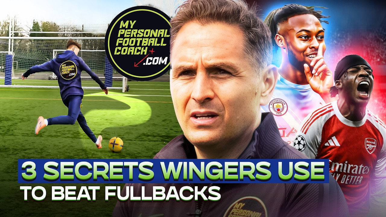 3 Secrets Wingers Use to Beat Fullbacks | First Touch + 1v1 Soccer Drills (Saul Isaksson-Hurst)