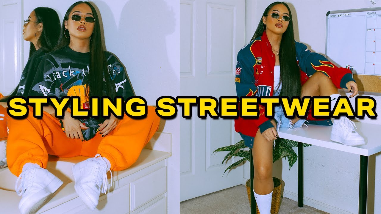 How I Style Vintage Streetwear Lookbook | Mscrisssy