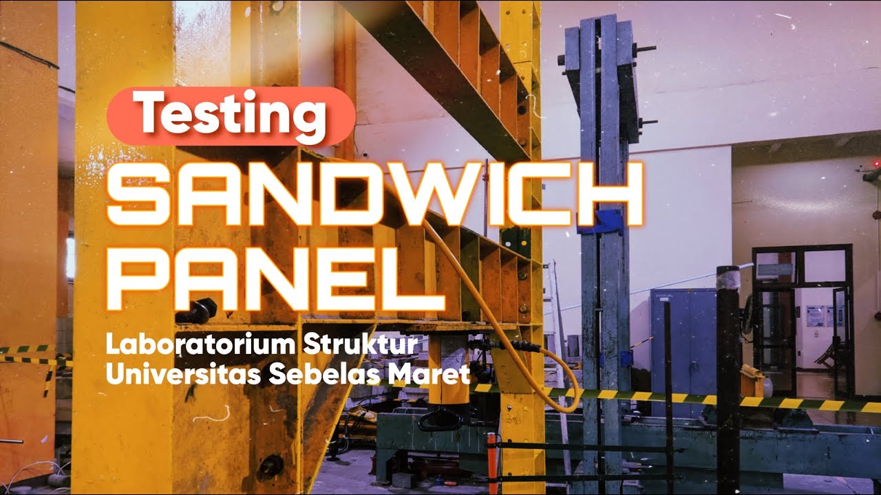 LIVE STREAMING SANDWICH PANEL COMPRESSIVE TEST | TRIAL | LAB. STRUKTUR UNS