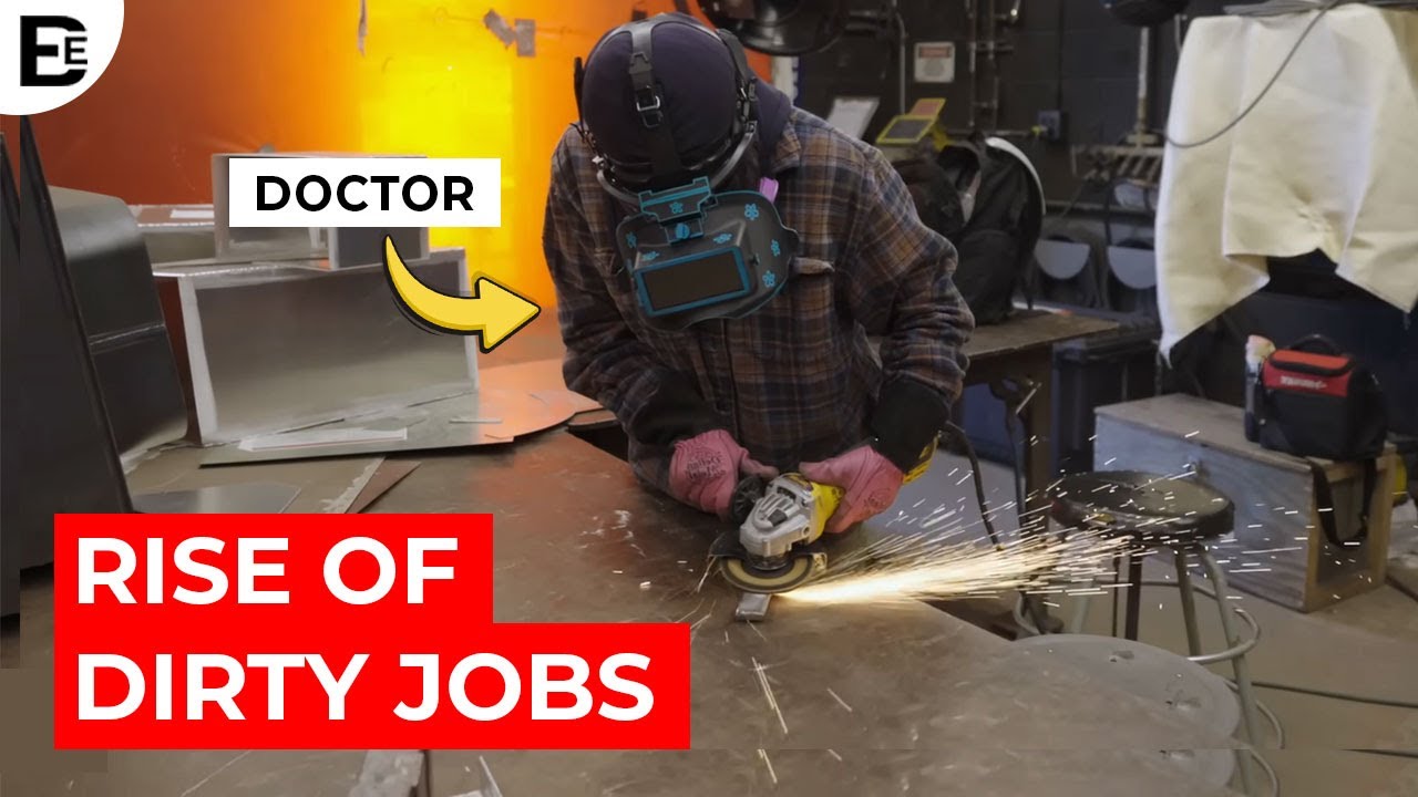 Why Americans are suddenly shifting to Dirty Blue collar Jobs? 