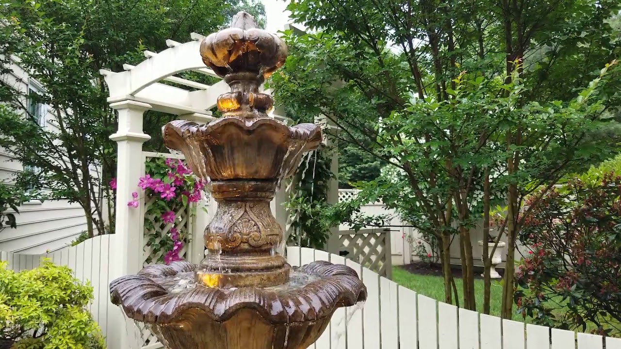 Henri Studio - Free Standing Three Tier Renaissance Fountain