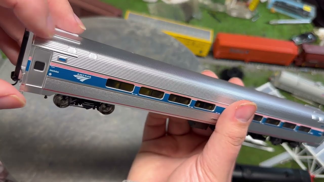 Review: 6 walters proto 2025 amtrack amfleet coaches ￼