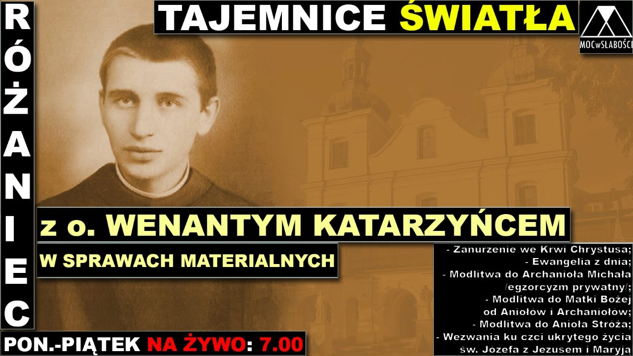RÓŻANIEC CUDÓW z KRÓLOWĄ POKOJU