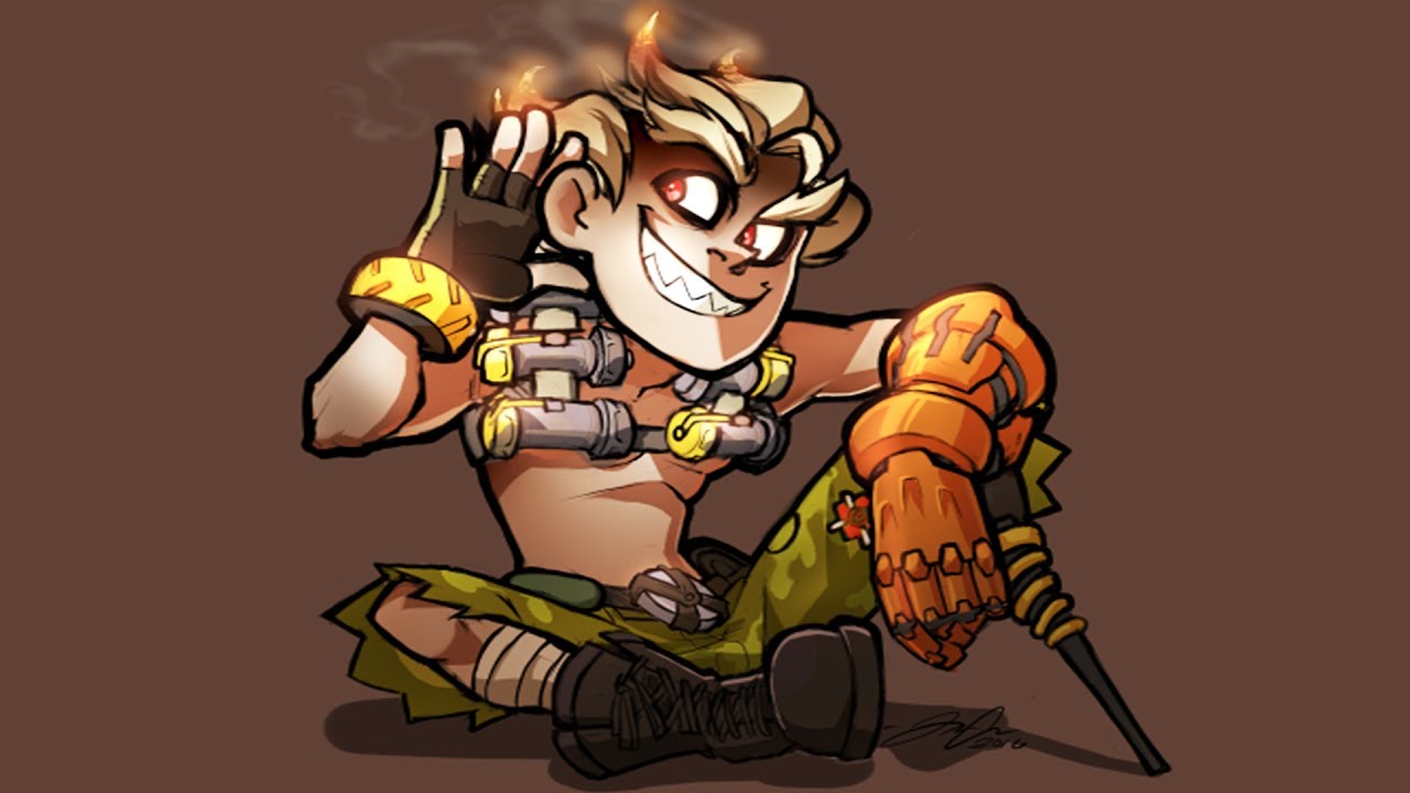 What 1000 Hours Of Junkrat Experience Looks Like - Overwatch Montage