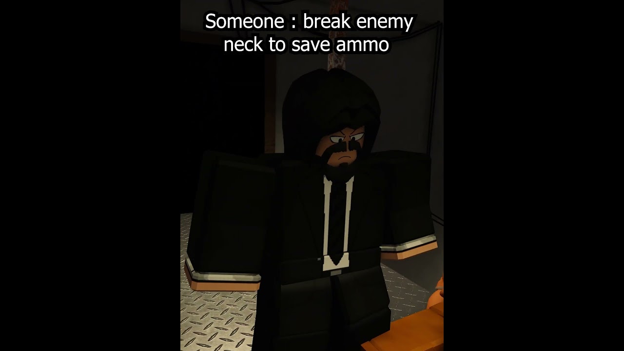 How to save ammo #shorts  #shorts #roblox #memes