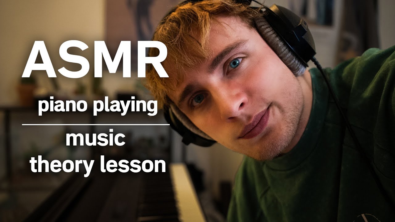 ASMR | Relaxing Music Lesson & Piano Playing