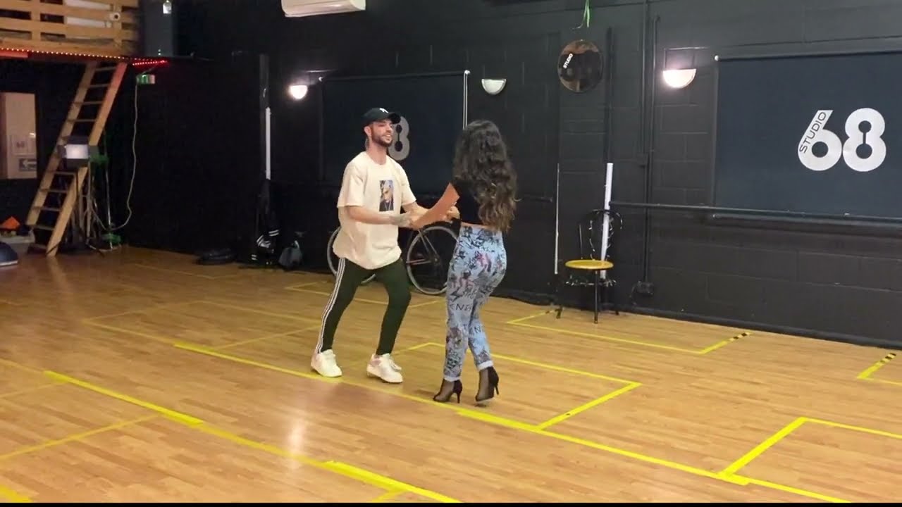 Mi Salsa Tiene Sandunga - @elitoreveysucharangon | SALSA BAILE EN PAREJA | DAN Y JADE OFICIAL
