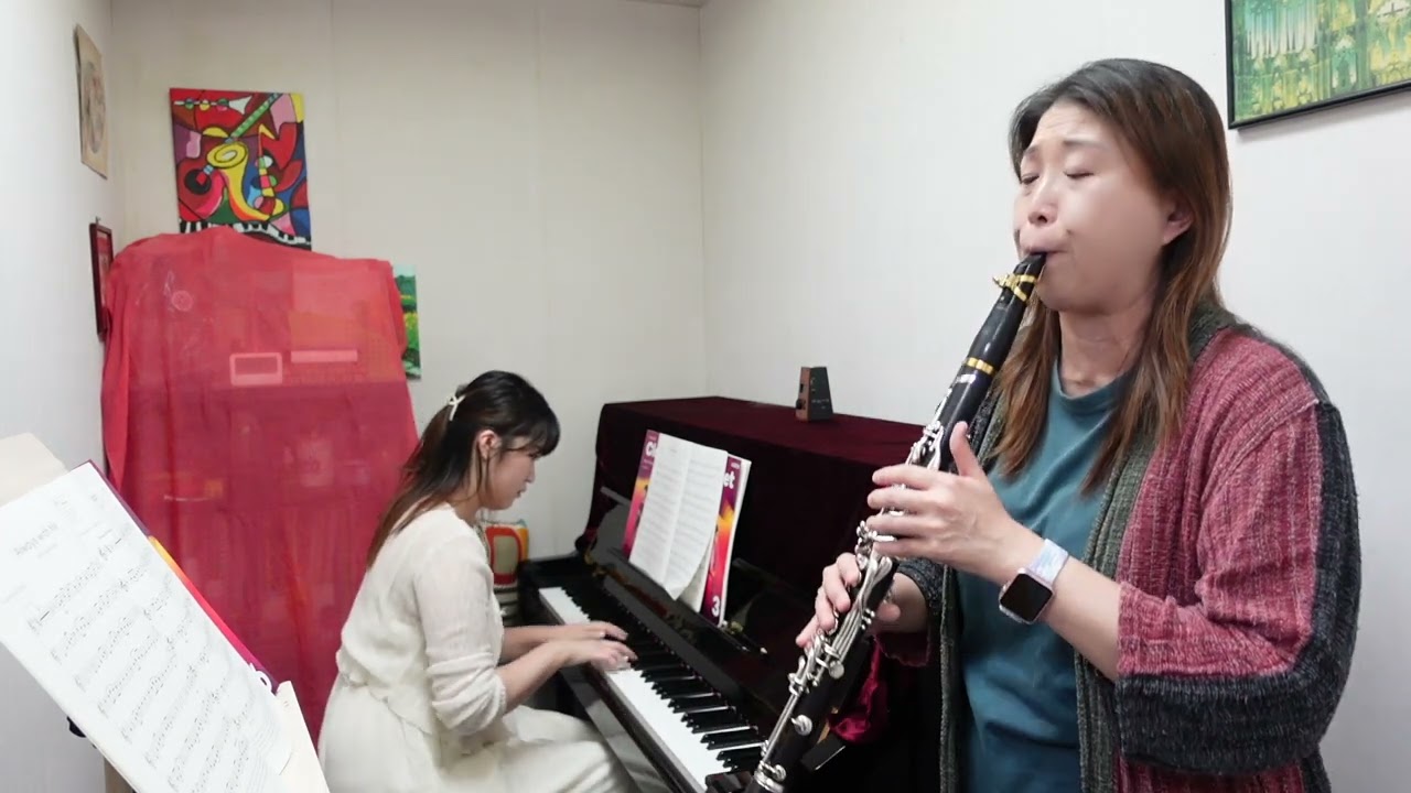 ABRSM Clarinet from 2026 Gr4 B3 Always with Me by Youmi Kimura & Wakako Kaku