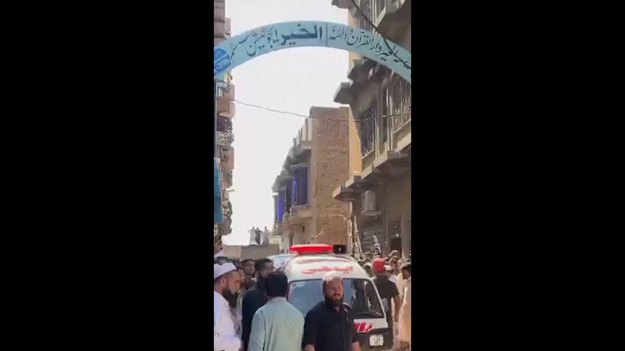 School roof collapse in Pakistan kills at least 27
