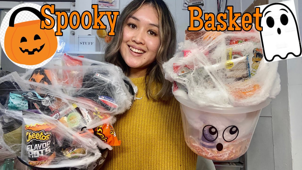 Make a Spooky Basket w/ Me || DIY Spooky Bskt Ideas