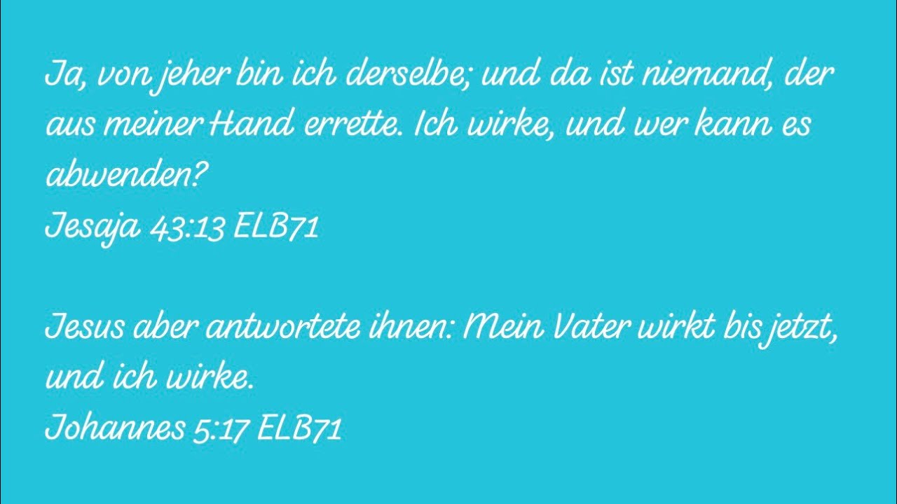 Du wirkst (Rettung)