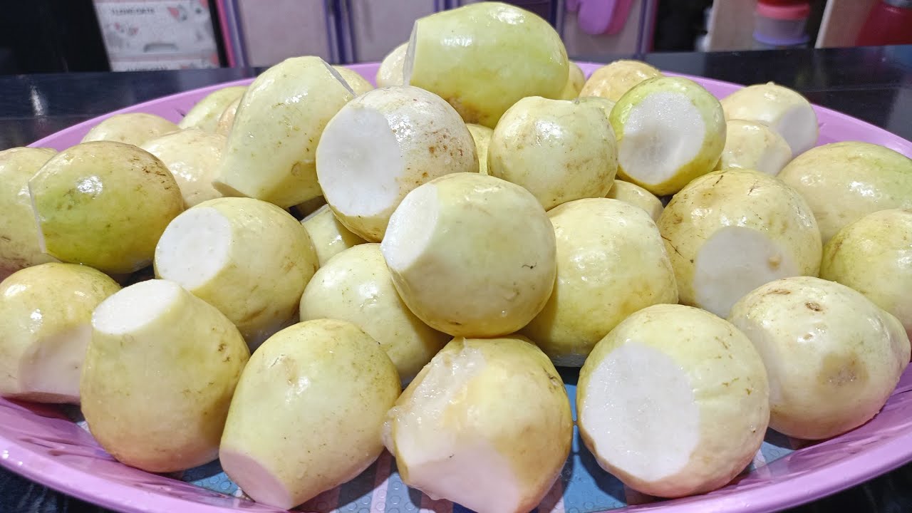 طريقة تفريز الجوافه🍐😋 بكل سهوله👌لشهر رمضان الكريم 🕌 2025 اتعبي يوم وارتاحي طول الشهر 💪