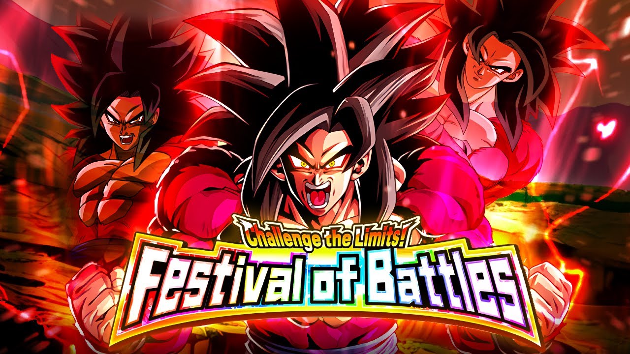 THIS IS MY FREAKING GOAT SSJ4 GOKU ON FESTIVAL OF BATTLE (LET ME COPE)