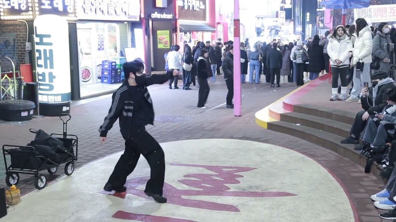Kpop&JHKTV#Nname Hyojin in hongdae kpopdance#No DoubtENHYPEN#엔네임&효진 홍대케이팝댄스#노다브트