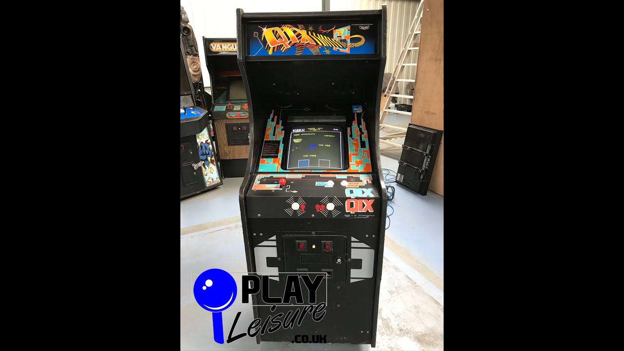 Taito's Qix Arcade Machine now available at Play Leisure...