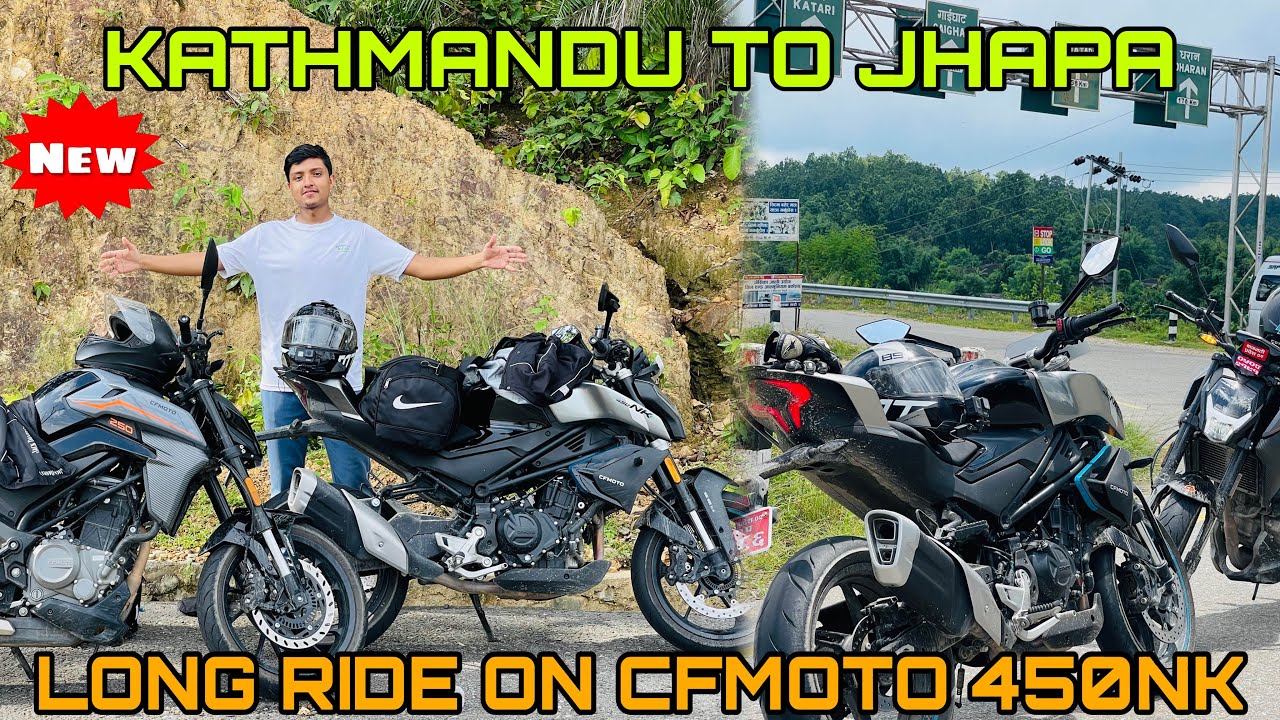KATHMANDU TO JHAPA WITH 450NK AND 250NK NON-STOP || THE NEVER ENDING ROAD