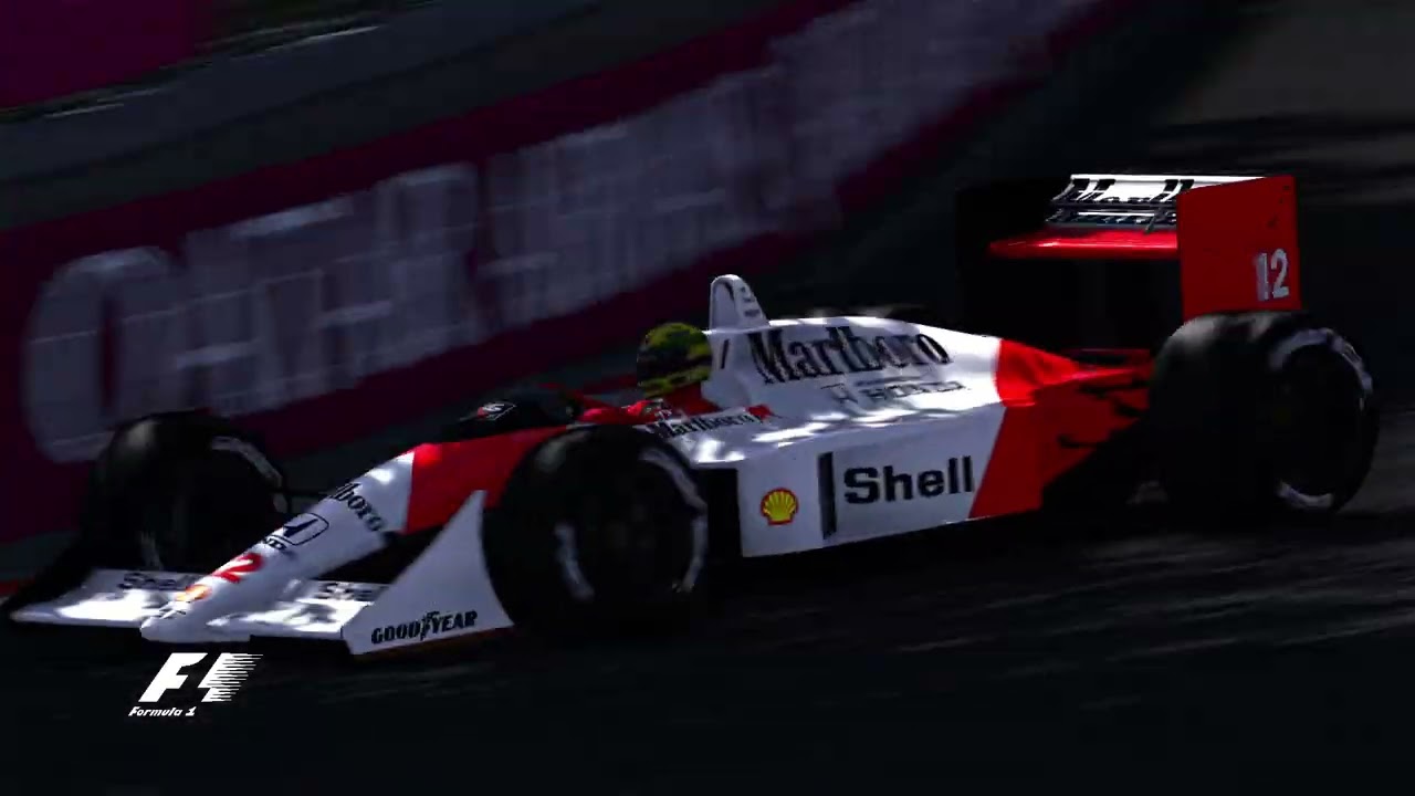 Быстрый круг на McLaren MP4/4 в Монако!