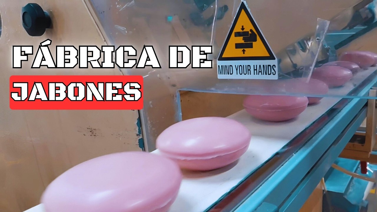 COMO se HACE el JABÓN de DOVE🧼 | ASI se HACEN los JABONES en la FÁBRICA
