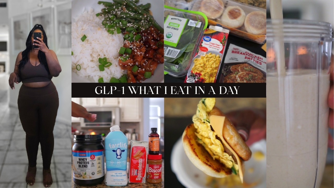 Эффект GLP-1! Новые цели + что я ем в течение дня, принимая тирзепатид для похудения!