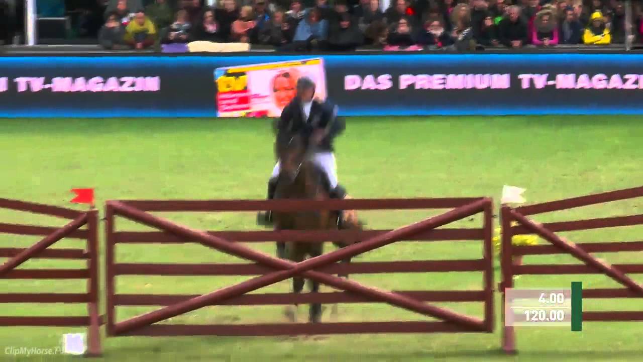 Deutsches Spring- und Dressur-Derby 2015 - Andre Plath mit AFP's Cosmic Blue