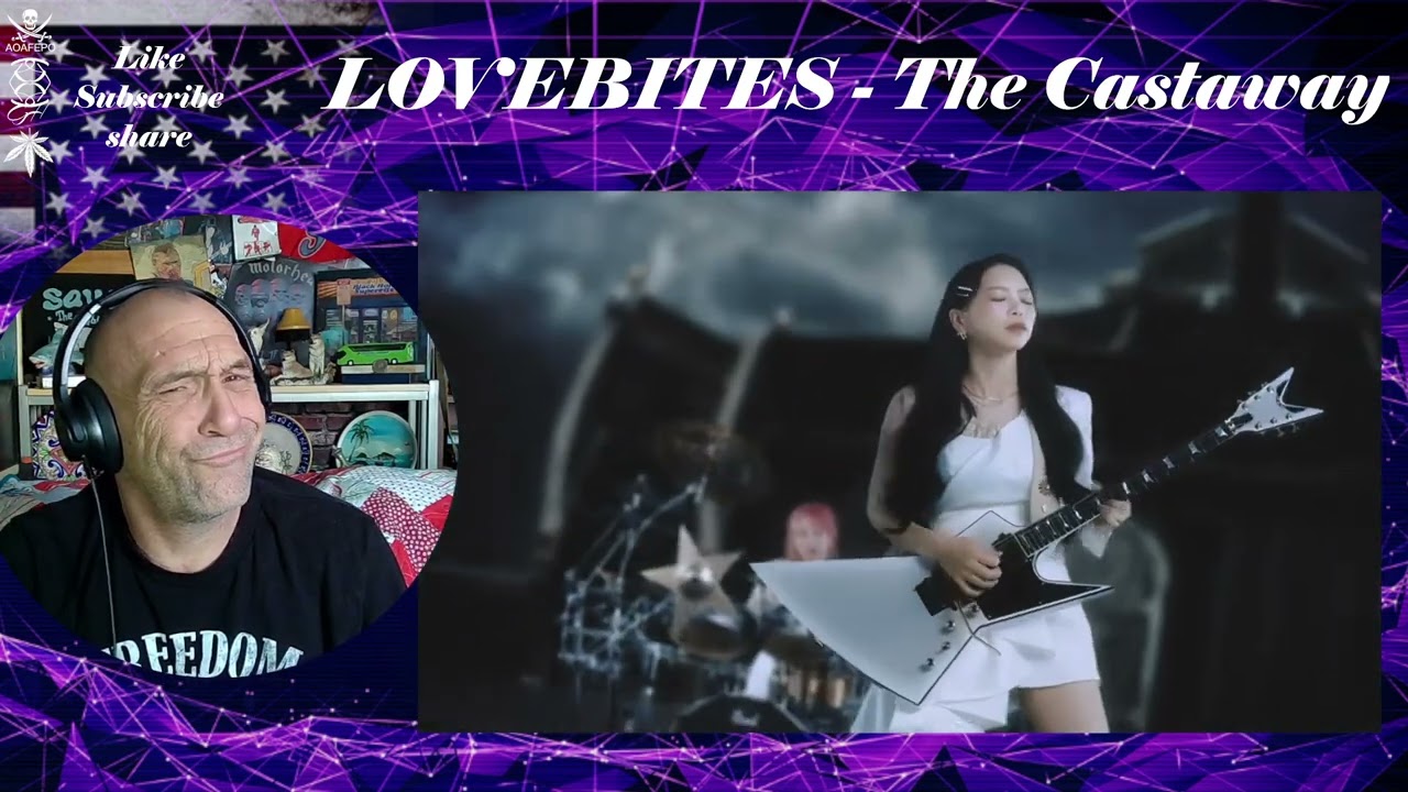 LOVEBITES - The Castaway - Реакция и возмущение Роллена (первое прослушивание)