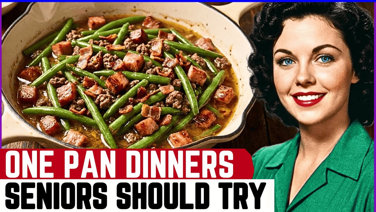 25 CHEAP Vintage One Pan Dinners for Seniors Living Alone!