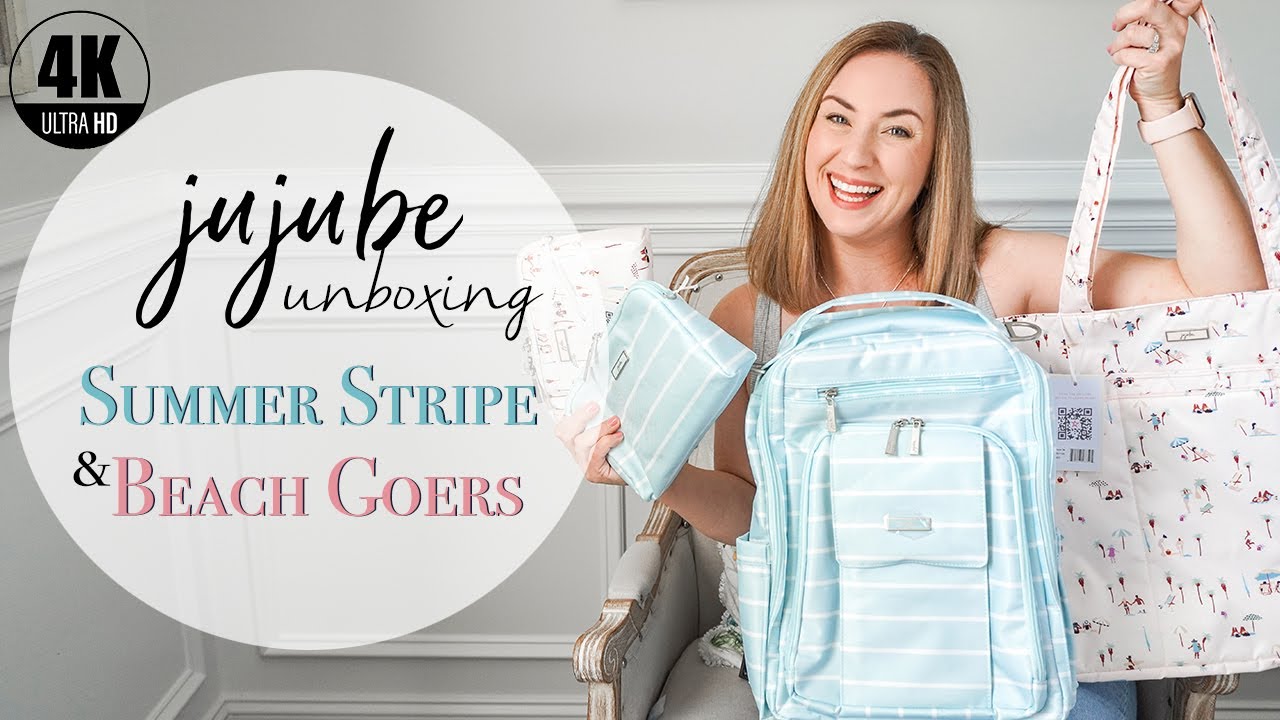 Unboxing NEW JuJuBe | Summer Stripe & Beach Goers | All the Bags!