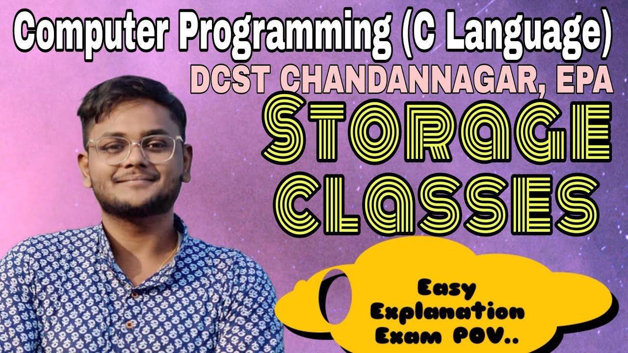 Storage Classes in C Programming | Auto, Extern, Static, Register Explained in Bengali 